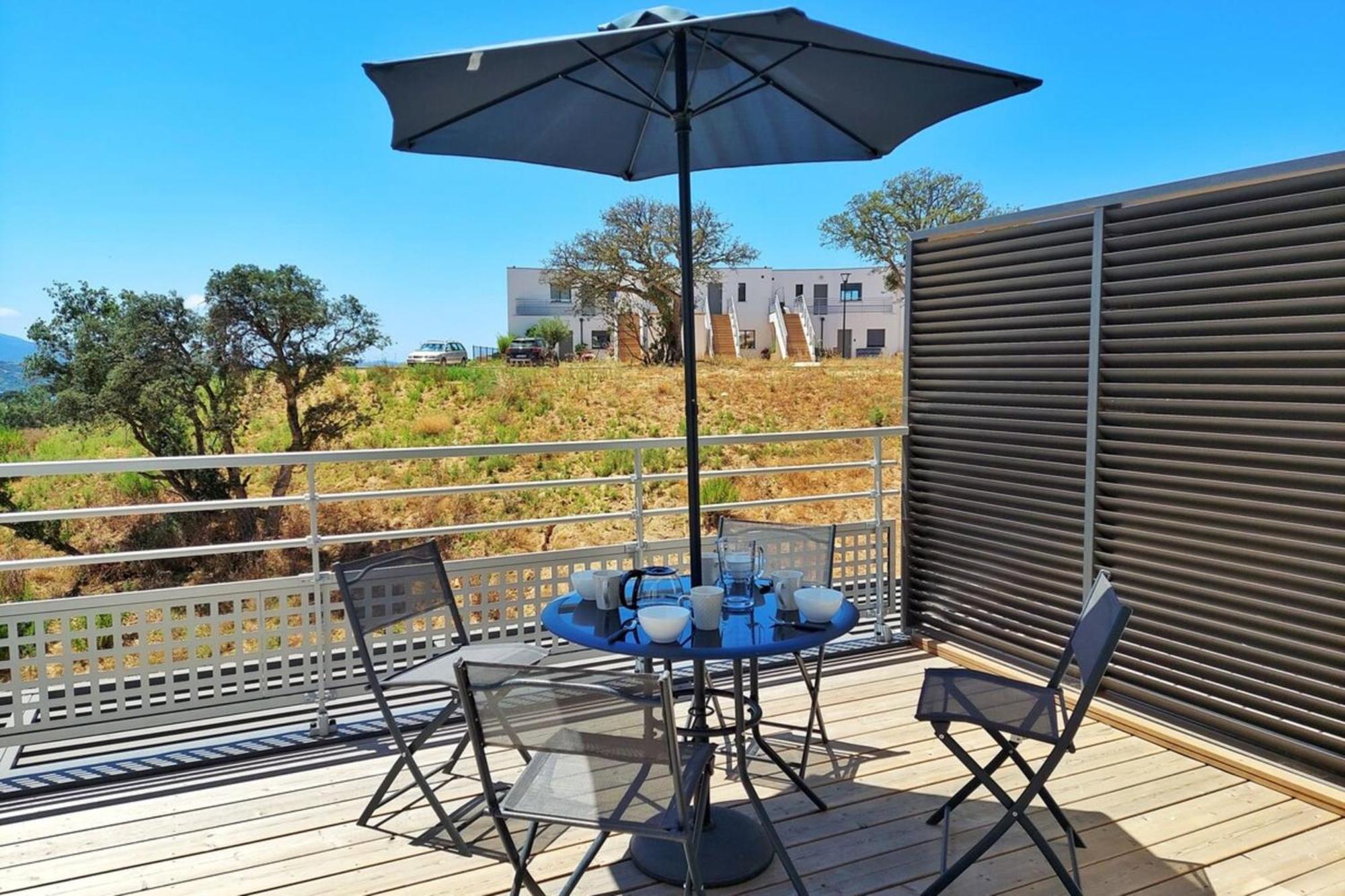 NEW ! - Appartement AMALIA - Terrasse vue mer - Wifi - Parking - PORTICCIO Porticcio  Eksteriør bilde